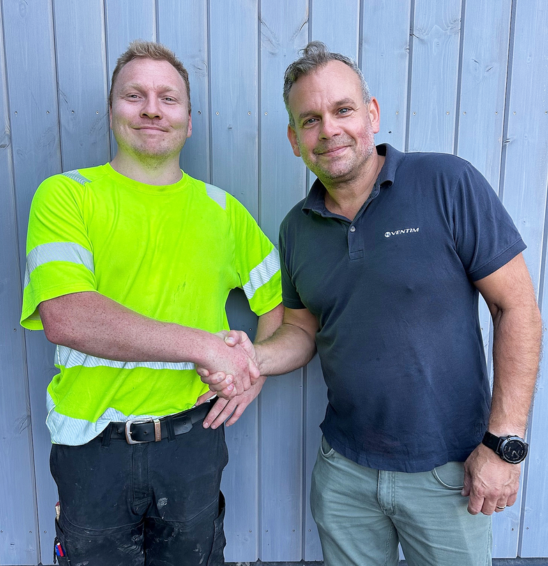 Rasmus Jakobsson, InBlue och Sammy Chatila, Ventim